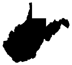 West Virginia silhouette